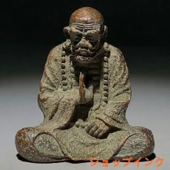 ♥小さな　銅製　弘法大使　仏像　骨董　古玩 ♥小さな 銅製 弘法大使 仏像 骨董 古玩 2025年最新】銅 仏像の
