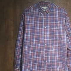 Eddie Bauer  エディーバウアー　チェック柄長袖シャツ　サイズＭ