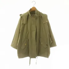 ウールリッチ WOOLRICH ×TOMORROWLAND 別注 ANORAK オーバーサイズジャケット ブルゾン ジップアップ フード XS カーキ /HK ■OSのサムネイル