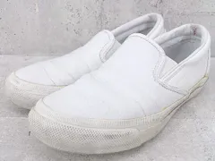 ◇ CONVERSE × AKM エイケイエム nano universe 1CK187 スリッポン シューズ スニーカー シューズ 23.5cm ホワイト *  【1002800082018】