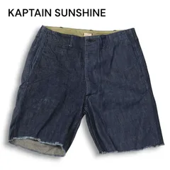 KAPTAIN SUNSHINE デニムハーフパンツ デニム ショートパンツ 2025年最新】Kaptain Sunshine メンズ ショートパンツ・ハーフ