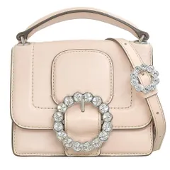 美品 マークジェイコブス MARC JACOBS 2016年 M0007636 The Box Leather Bag ビジュー レザー 2way ショルダー クロスボディ ハンドバッグ レディース