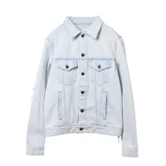 オフホワイト デニムジャケット 23SS バックプリント インディゴブルー M 2025年最新】OFF-WHITE メンズ Gジャン・デニムジャケットの人気