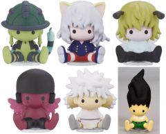 [중고] 트레이딩 피규어 전 6종 세트 [petadoll HUNTER×HUNTER 키메라 앤트편]