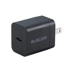 【HY】O【新古品】ELECOM エレコム スマホ・タブレット用 USB Power Delivery 20W AC充電器 C×1 USB 充電器 USB-C1ポート ブラック MPA-ACCP6820BK[定形外郵便、送料無料]HY002