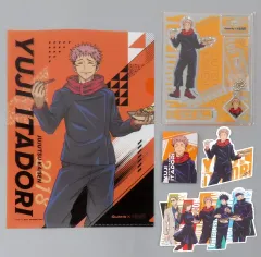 【中古】グッズセット 虎杖悠仁 等身描き下ろしグッズセット 「築地銀だこ×呪術廻戦 渋谷事変」 受注生産限定