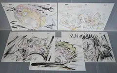 テレビアニメ「鬼滅の刃」遊郭編 第六巻 Blu-ray/DVD ufotable購入特典 複製原画 Demon Slayer Kimetsu no Yaiba Entertainment District Arc Fukusei Genga (6)