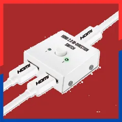 【即日発送】切替器 4K 60HZ 【4K安定版】HDMI hdmi Ver2.0 セレクター 1入力2出力/2入力1出力 双方向 HDCP 2.2 手動 切り替え PS4 Pro DVDプレーヤー HDTV対応