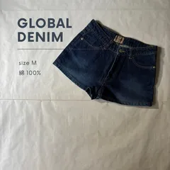 Y2K ショートデニムパンツ　ホットパンツ　#077