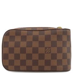 ルイヴィトン LOUIS VUITTON ボディバッグ ジェロニモス ダミエキャンバス ダミエエベヌ ゴールド金具 茶 ウエストバッグ  N51994 CA1025 【箱】【中古】