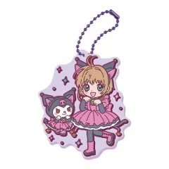 【中古】キーホルダー CARDCAPTOR SAKURA×KUROMI 「カードキャプターさくら×サンリオキャラクターズ スペシャルラバーマスコット2」