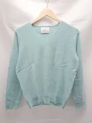 ◇ ビューティアンドユースユナイテッドアローズ シンプル Vネック 長袖 ニット サイズ表記なし ライトブルー レディース E  【1303160011152】