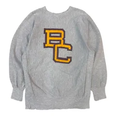 《USA製》90s ボロ 雰囲気系 両面プリント ひび割れ 刺繍タグ チャンピオンリバースウィーブ カレッジ