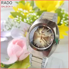 美品　RADO バルボア　腕時計　美品 RADO ラドー バルボアV ヴィンテージウォッチ 自動巻き ゴールド