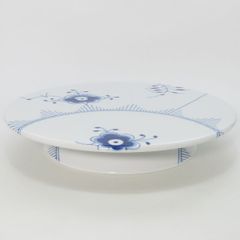 Royal copenhagen ブルーフルーテッド プレイン ケーキスタンド - メルカリ