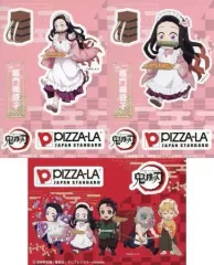 【中古】シール・ステッカー 竈門禰豆子 オリジナルシール(3枚セット) 「鬼滅の刃×ピザーラ」 バスケット注文特典