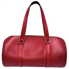 ルイヴィトン ハンドバッグ レディース エピ スフロ ポーチ付き 鞄 かばん LOUIS VUITTON M52227 カスティリアンレッド ゴールド金具【中古品】