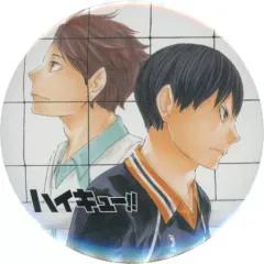 【中古】バッジ・ピンズ(キャラクター) 影山＆及川 「ハイキュー!! コレクション缶バッジ 第4弾」