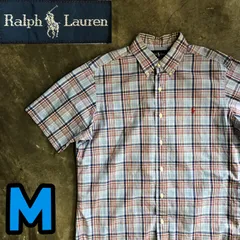 T6011 Ralph Lauren チェックシャツ　アメカジ　古着