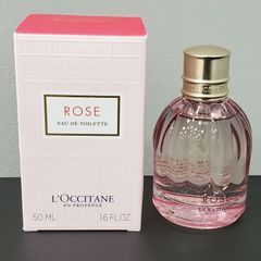 【EL5】LOCCITANE ロクシタン 　ROSE ローズ RS　50ml　オードトワレ 香水　残量約9割　MK9798