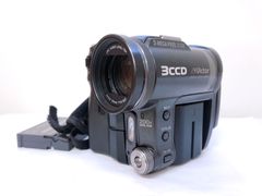 【1611】 ビクター 液晶付デジタルビデオカメラ GR-X5 ブラック 3CCDカメラシステム 5メガピクセル ジャストフィットグリップ
