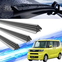 タント 替えゴム 適合サイズ 純正互換品 交換セット 天然ゴム 運転席 助手席 リア 3本セットLA650S LA660S R1.7~(2019.7~) WeCar