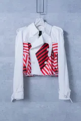 COMME des GARCONS HOMME PLUS　コム デ ギャルソン オム プリュス　ダブルライダースタイプドッキングジャケット