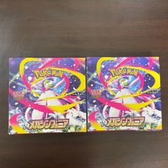 メガシンフォニア　4BOX シュリ付き2箱シュリ無しペリペリ付き2箱 格安】ポケモンカード メガシンフォニア ペリペリ付き