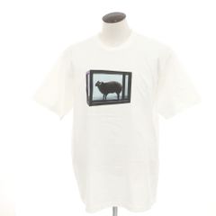 【中古】シュプリーム Supreme 2025年春夏 Damien Hirst tee コットン クルーネック 半袖Ｔシャツ ホワイト【サイズXL】【メンズ】