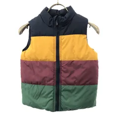 baby GAP ベビーギャップ リバーシブル ベスト 4 ネイビー キッズ 古着