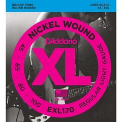D'Addario ダダリオ ベース弦 ニッケル Long Scale .045-.100 EXL170 【国内正規品】