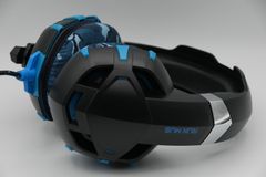 RUN MUS K2 PROのイヤーパッドの保護・修理に mimimamo スーパーストレッチ・ヘッドホンカバー （サイズ：L、色：オーシャン、型番：MHC-002-CO）