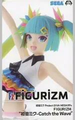 【中古】フィギュア 初音ミク 「初音ミク -Project DIVA-MEGA39’s」 FIGURIZM “初音ミク-Catch the Wave”