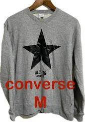 ◎Converse ALL STAR トレーナー　グレー　M シンプル　メンズ　レディース　綿100%  シンプル　ナチュラル　ラフ　スウェット