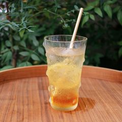 冷感　アルミ製　クールストロー　ゴールド（マイストロー）