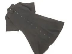 ZARA ザラ Aライン シャツ ワンピース sizeM/黒 ■◆ レディースのサムネイル