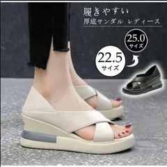 厚底サンダル レディース 軽量 ウェッジソール ミュールサンダル オープントゥ 脚長効果アウトドア おしゃれ カジュアル PU 美脚履きやすい 歩きやすい xzxiaoyun366