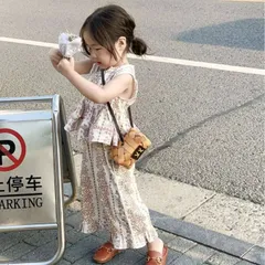セットアップ 韓国子供服 夏 上下セット キッズ トップス ロングパンツ 子供 ビーチウェア ガール 花柄 キッズ 子供 女の子 ガールズ チュニック 可愛い カジュアル夏 涼しい 爽やか 
mengdd05