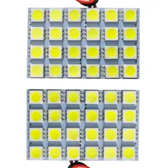 ルームランプ N-WGN カスタム JH1 JH2 (エヌワゴン) ホンダ 基盤タイプ ホワイト 超爆光 純正球交換用LEDライト 2個セット