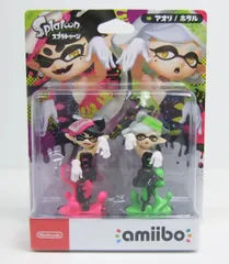 2024年最新】中古 amiibo シオカラーズセット[アオリ/ホタル] (スプラ ...