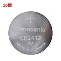 追跡番号付 パナソニック CR2412 ボタン電池 リチウム電池 10個