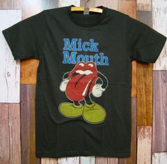 新品ミックマウス★ミッキーマウス＆ミックジャガーTシャツ★Bunny