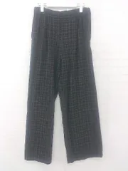 ◇ BEAUTY & YOUTH ビューティアンドユース UNITED ARROWS チェック パンツ サイズL ブラック メンズ E  【中古】 【1305250029245】