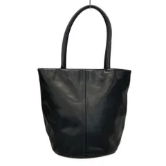 【agnes b.】オールレザー　シボ革　トートハンドバッグ ブラック agnes b VOYAGE アニエスベーボヤージュ ハンドバッグ ボストン