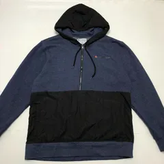 Champion チャンピオン ハーフジップパーカー アノラック バイカラー