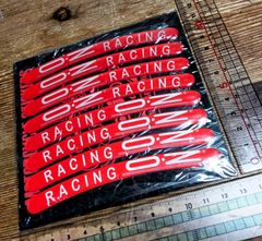 OZ レーシング　ホイールステッカー　樹脂素材　やや立体　8pセット