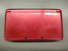 【ジャンク本体】Nintendo 3DS  フレアレッド 【50-52】
