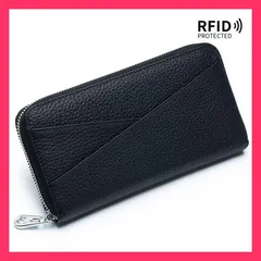 ★売れ筋★ 【国内即日発送】長財布 レディース 財布 本革 小銭入れ スキミング防止 ウォレット カード入れ 特価 じゃばら ラウンドファスナー 上質牛革 多機能 通帳 大容量