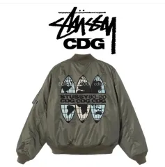 2025年最新】cdg stussy ma-1の人気アイテム - メルカリ
