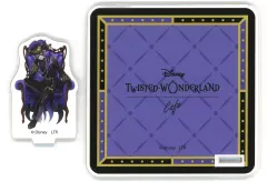 【中古】コースター アズール・アーシェングロット 「ディズニー ツイステッドワンダーランド×OH MY CAFE(2024) アクリルスタンドコースター ＜グロリアス・マスカレード＞」